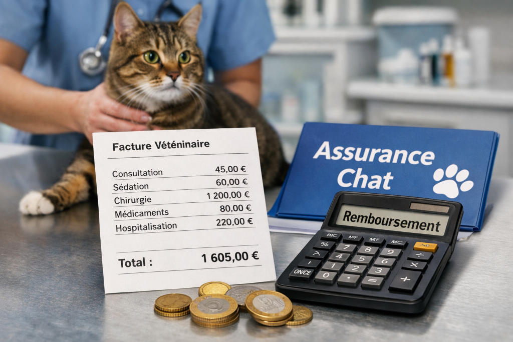 Factures assurance chat