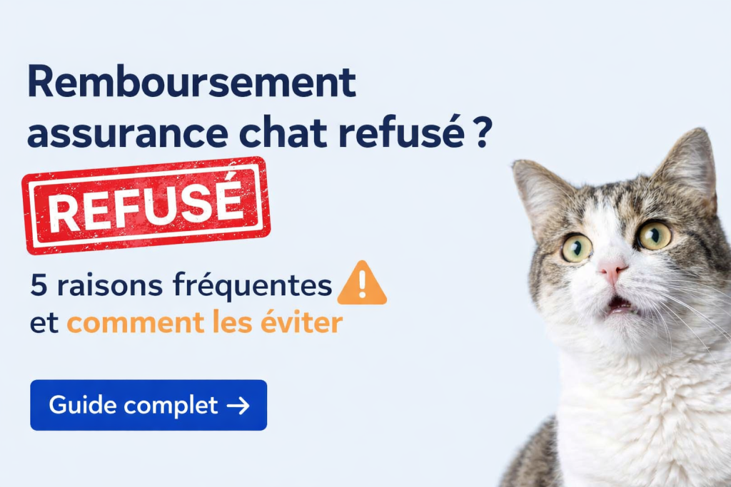 Remboursement assurance chat refusé